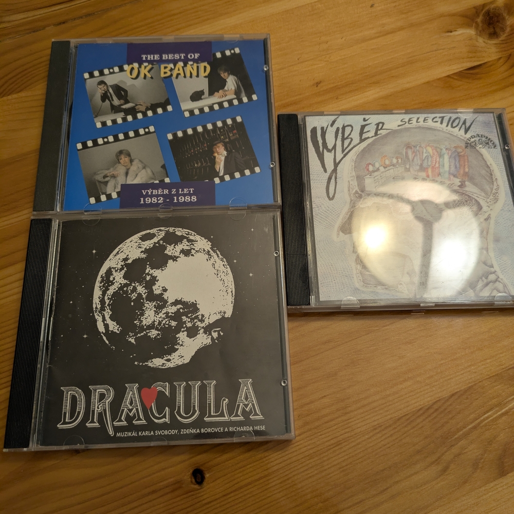 cd Dracula Music CD - Black Cover